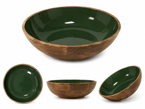 Bol en bois VERT