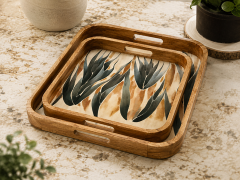 Plateau en bois AGAVE
