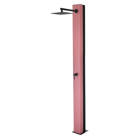 Douche pour piscine PHOENIX rose corail POOLIMEX COIN DU MEUBLE PARIS