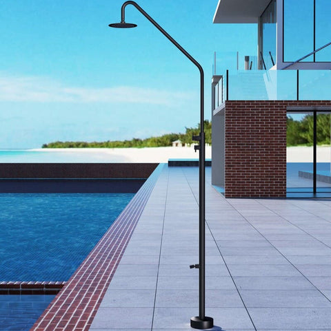 Douche de piscine DAKOTA avec lave-pieds POOLIMEX COIN du MEuBLE PARIS