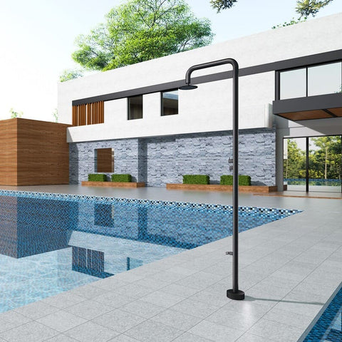 Douche de piscine MICHIGAN avec lave-pieds POOLIMEX COIN du meubla pARIS