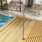 Douche de piscine POOL rose corail POOLIMEX COIN DU MEUBLE PARIS