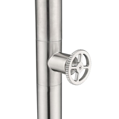 Douche de piscine POOL acier POOLIMEX COIN DU MEUBLE PARIS
