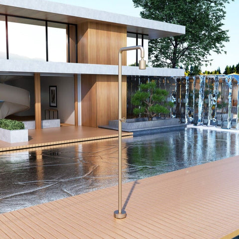 Douche de piscine POOL moka POOLIMEX COIN DU MEUBLE PARIS