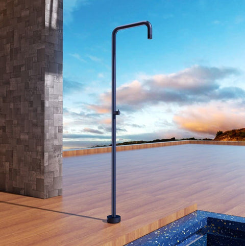 Douche de piscine UTAH bleu océan POOLIMEX COIN DU MEUBLE