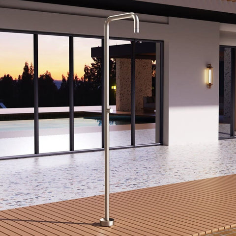 Douche de piscine UTAH moka POOLIMEX COIN DU MEUBLE PARIS