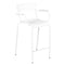 Silla alta con reposabrazos de bar LUXEMBOURG, comprar mobiliario online de la marca FERMOB en Rincón del Mueble RDM Madrid España