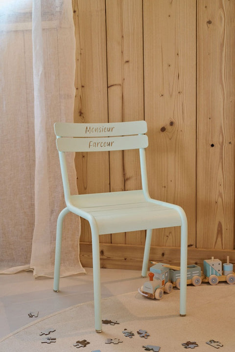 Chaise LUXEMBOURG KID FARCEUR FERMOB COIN DU MEUBLE PARIS