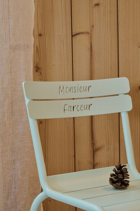 Chaise LUXEMBOURG KID FARCEUR FERMOB COIN DU MEUBLE PARIS
