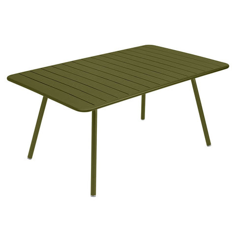Table LUXEMBOURG de 165 x 100 cm de la marque française Fermob. Acheter Fermob en ligne.