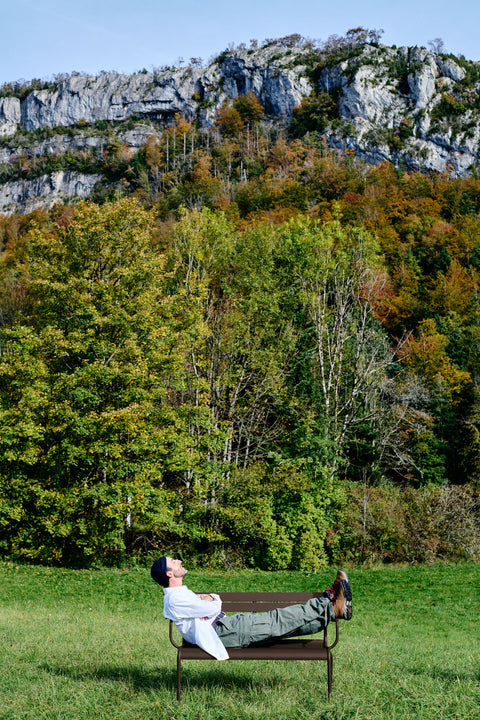 Banc de jardin 2 places LUXEMBOURG