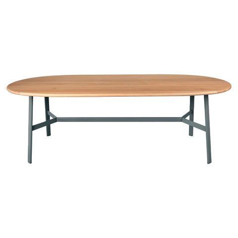 Mesa So'o ovalada 220x95 cm de la marca Fermob. Comprar fermob online. Rincon del mueble.