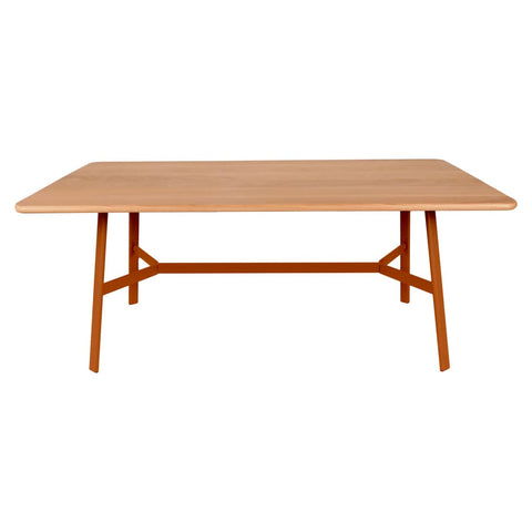 Mesa So'o rectangular 180x90cm de la marca Fermob. Comprar fermob online. Rincón del mueble.