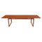 Table extensible à deux rallonges BIARRITZ de 200/300x100cm