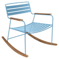 Rocking chair en teck SURPRISING