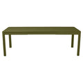 Table extensible à 2 rallonges RIBAMBELLE de 149/234 x 100 cm de la marque française Fermob