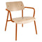 Fauteuil bas en chêne STUDIE