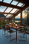 Table mat velouté CALVI  de 160x80cm