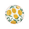 Assiette en porcelaine CITRONS MYKONOS Ø20.3cm POMAX Coin du Meuble
