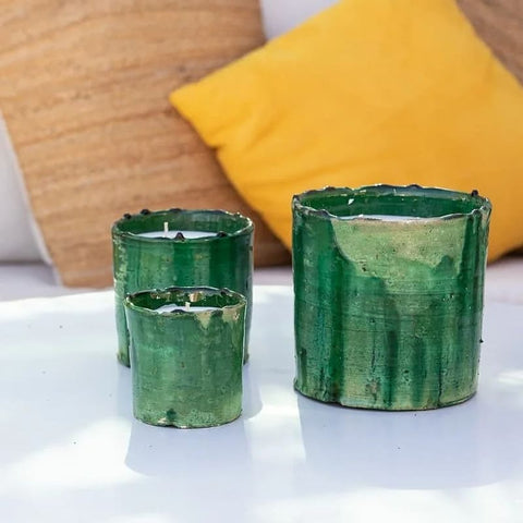 Bougie parfumée en céramique de TAMEGROUTE Cote bougie CDM Paris