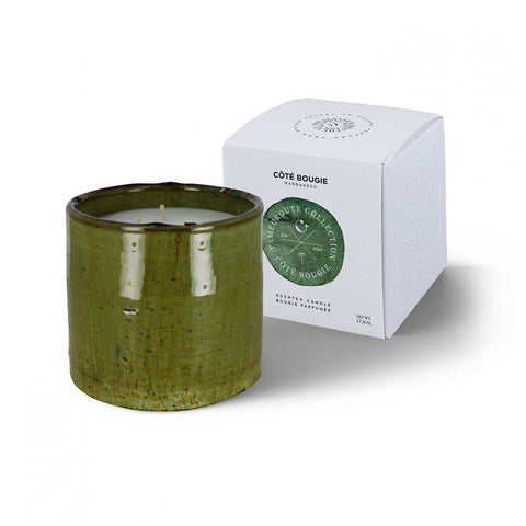 Bougie parfumée en céramique de TAMEGROUTE Cote bougie CDM Paris