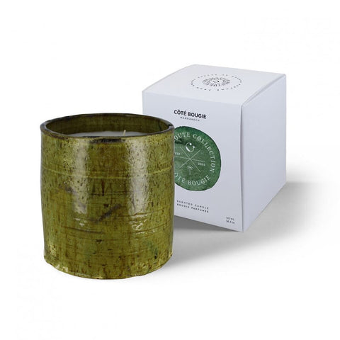 Bougie parfumée en céramique de TAMEGROUTE Cote bougie CDM Paris