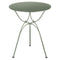 Table Ø 60 cm AIRLOOP en acier pour EXTÉRIEUR de la marque française FERMOB®. Acheter Fermob en ligne. Rincón del Mueble