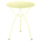 Table Ø 60 cm AIRLOOP en acier pour EXTÉRIEUR de la marque française FERMOB®. Acheter Fermob en ligne. Rincón del Mueble