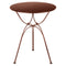 Table Ø 60 cm AIRLOOP en acier pour EXTÉRIEUR de la marque française FERMOB®. Acheter Fermob en ligne. Rincón del Mueble
