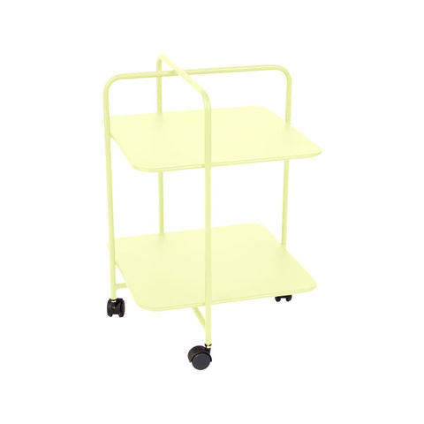 Guéridon à roulettes ALFRED de la marque française Fermob. Acheter Fermob en ligne. Rincón del Mueble