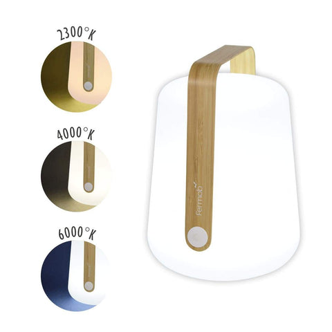Lampe d’extérieur en bambou BALAD de 25 cm de la marque française FERMOB®. Acheter Fermob en ligne. Rincón del Mueble