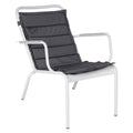 Coussin pour fauteuil bas LUXEMBOURG de 96 x 47 cm. Fermob en ligne. Rincón del Mueble