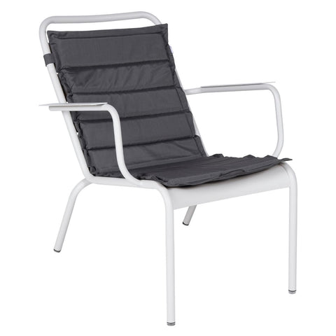 Coussin pour fauteuil bas LUXEMBOURG de 96 x 47 cm. Fermob en ligne. Rincón del Mueble