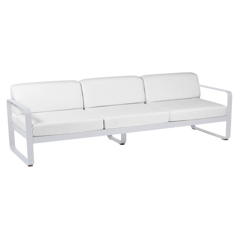 Canapé BELLEVIE pour 3 personnes de la marque française Fermob. CDM
