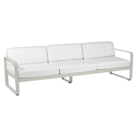 Canapé BELLEVIE pour 3 personnes de la marque française Fermob. CDM