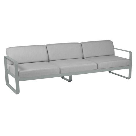 Canapé BELLEVIE pour 3 personnes de la marque française Fermob. CDM