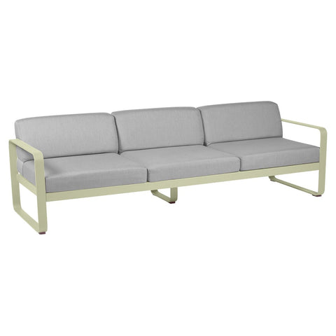 Canapé BELLEVIE pour 3 personnes de la marque française Fermob. CDM