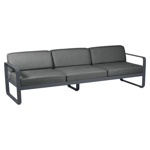 Canapé BELLEVIE pour 3 personnes de la marque française Fermob. CDM
