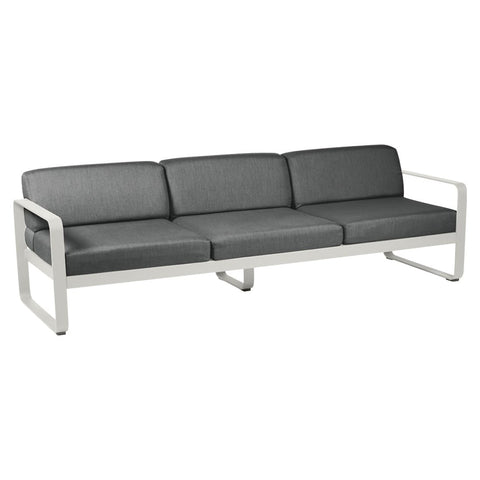 Canapé BELLEVIE pour 3 personnes de la marque française Fermob. CDM