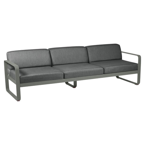 Canapé BELLEVIE pour 3 personnes de la marque française Fermob. CDM