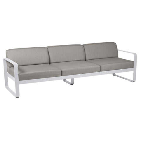 Canapé BELLEVIE pour 3 personnes de la marque française Fermob. CDM