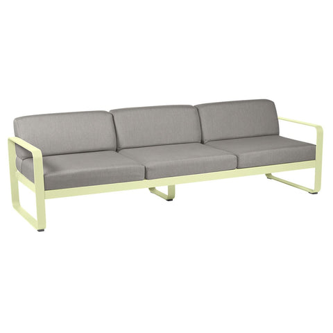 Canapé BELLEVIE pour 3 personnes de la marque française Fermob. CDM