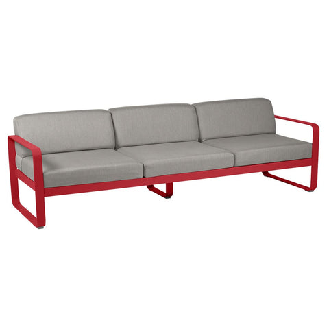 Canapé BELLEVIE pour 3 personnes de la marque française Fermob. CDM