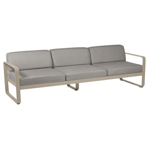 Canapé BELLEVIE pour 3 personnes de la marque française Fermob. CDM