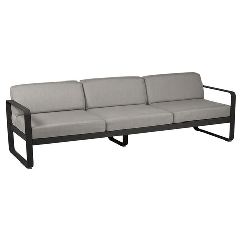 Canapé BELLEVIE pour 3 personnes de la marque française Fermob. CDM