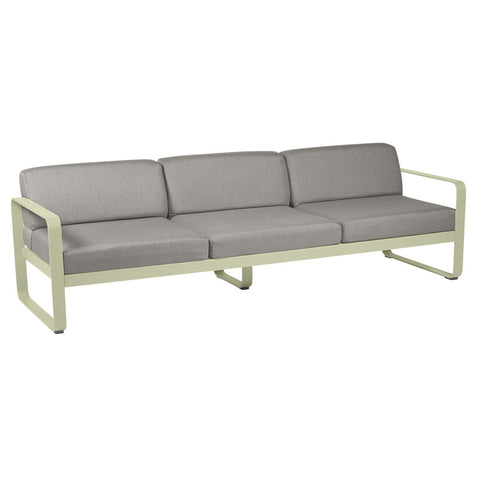 Canapé BELLEVIE pour 3 personnes de la marque française Fermob. CDM