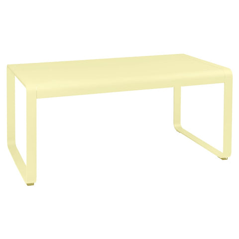 Table mi-haute BELLEVIE de 64 x 80 x 140 cm de la marque française Fermob. Acheter Fermob en ligne. Rincón del Mueble