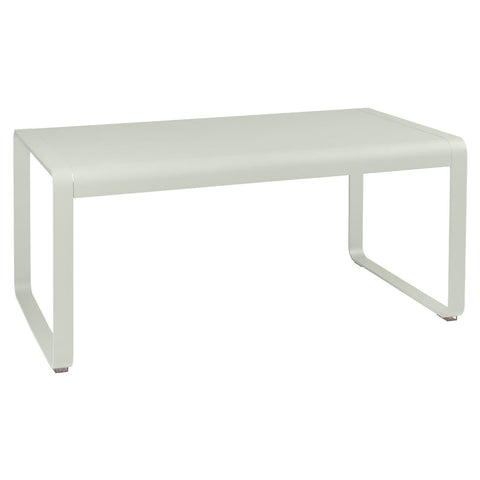 Table mi-haute BELLEVIE de 64 x 80 x 140 cm de la marque française Fermob. Acheter Fermob en ligne. Rincón del Mueble