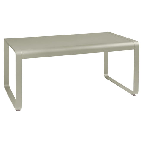 Table mi-haute BELLEVIE de 64 x 80 x 140 cm de la marque française Fermob. Acheter Fermob en ligne. Rincón del Mueble