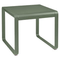 Table mi-haute BELLEVIE de 74 x 80 x 64 cm de la marque française Fermob. Acheter Fermob en ligne. Rincón del Mueble